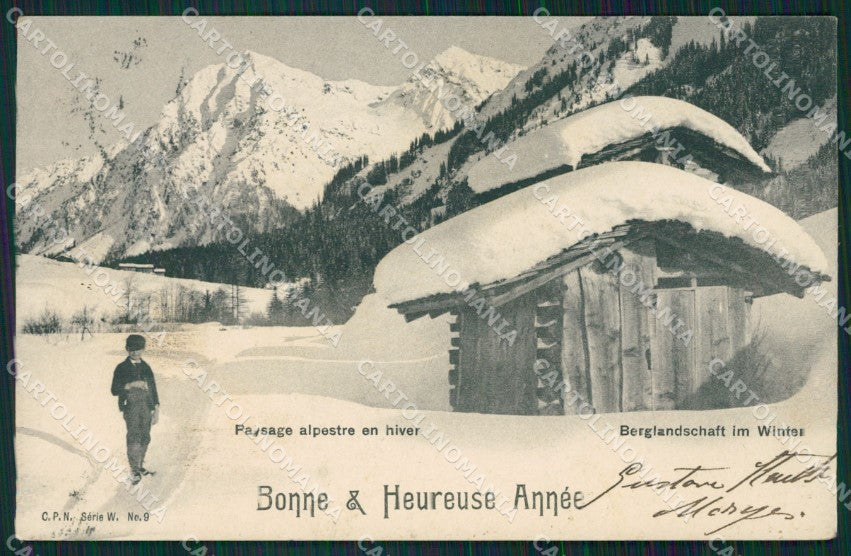 Swiss Schweiz Wallis ? Berglandschaft AK ansichtskarten XC8490 – fronte