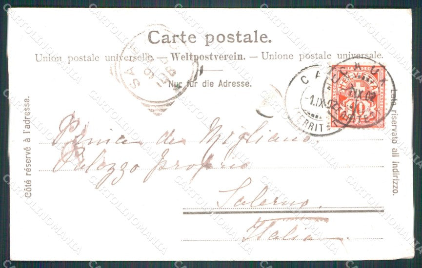 Swiss Schweiz Waadt Caux WRINKLES AK ansichtskarten XC8493 – retro