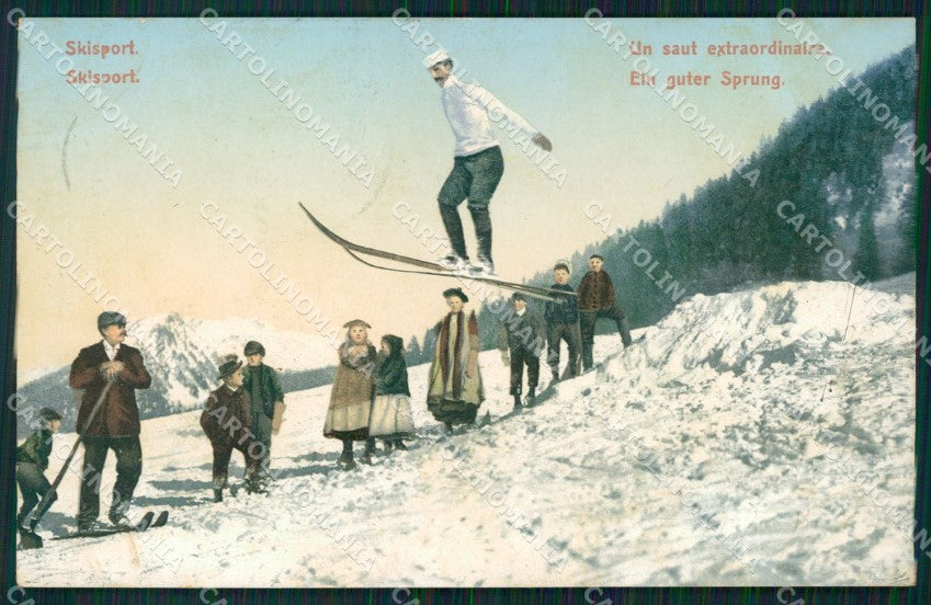 Swiss Schweiz Ski Sport AK ansichtskarten XC8503 – fronte