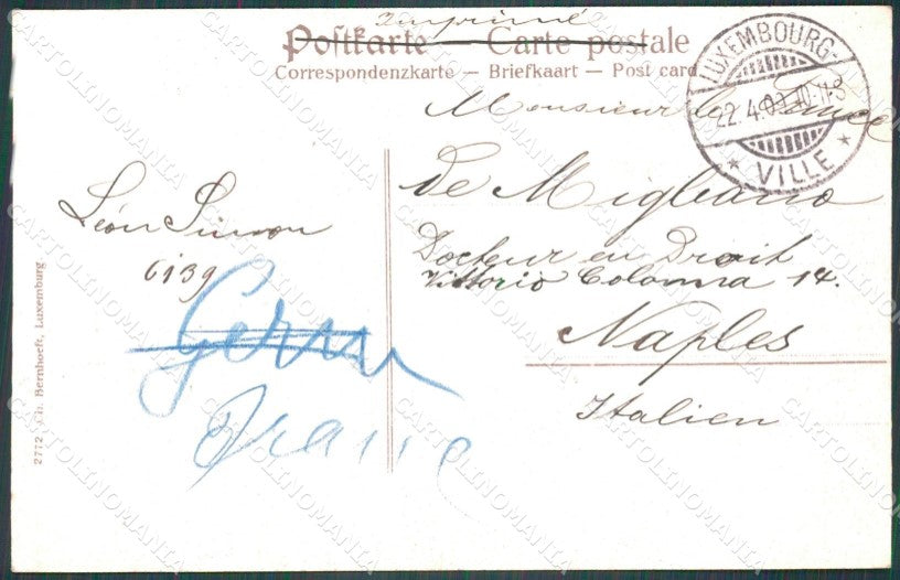 Luxembourg Luxemburg Alzette au Grund AK ansichtskarten XC8507 – retro