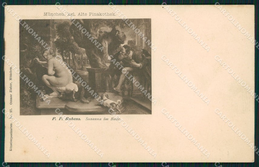 Deutschland Bayern Munchen Rubens AK ansichtskarten XC8511 – fronte
