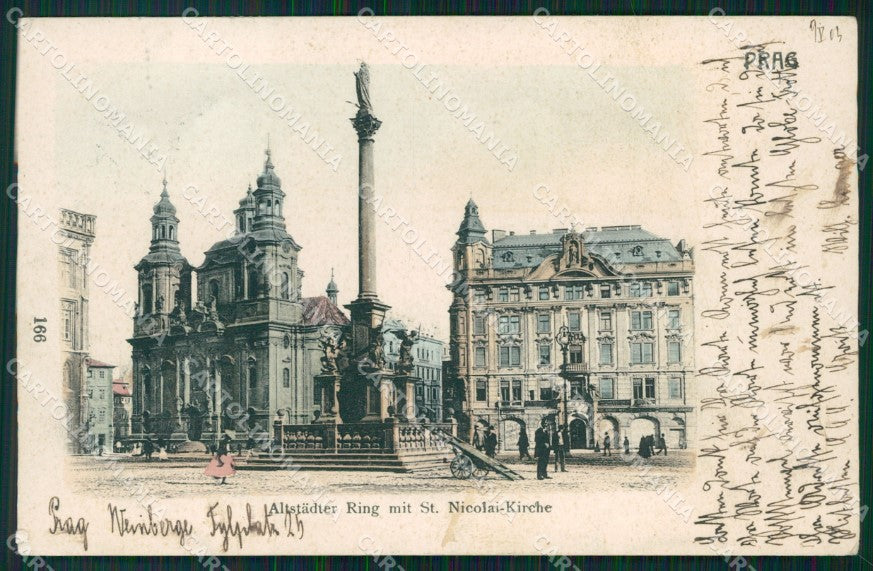 Czech Republic Prag Praha St Nicolai Kirche AK ansichtskarten XC8513 – fronte