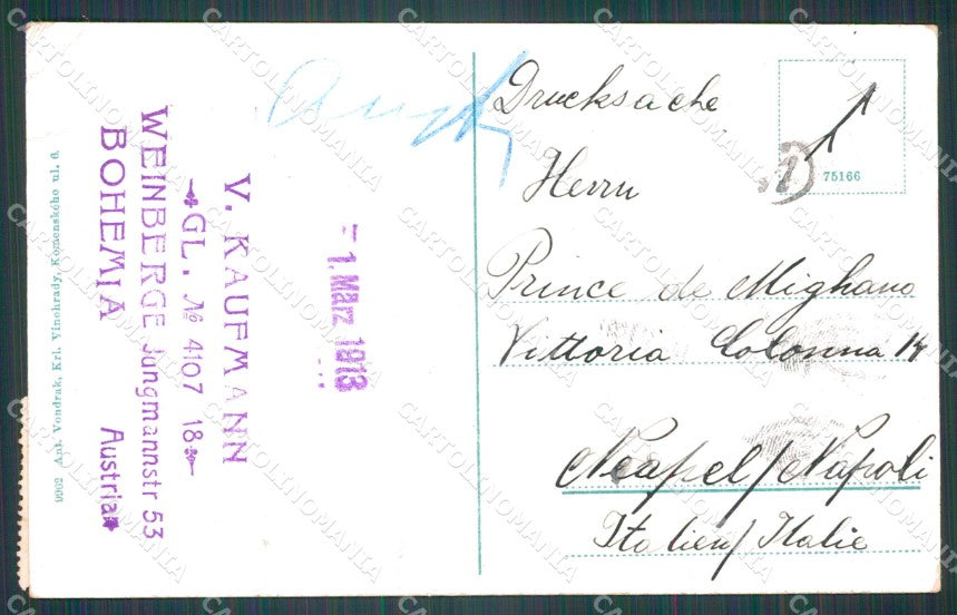 Czech Republic Prag Praha Karlov CORNER CREASED AK ansichtskarten XC8519 – retro