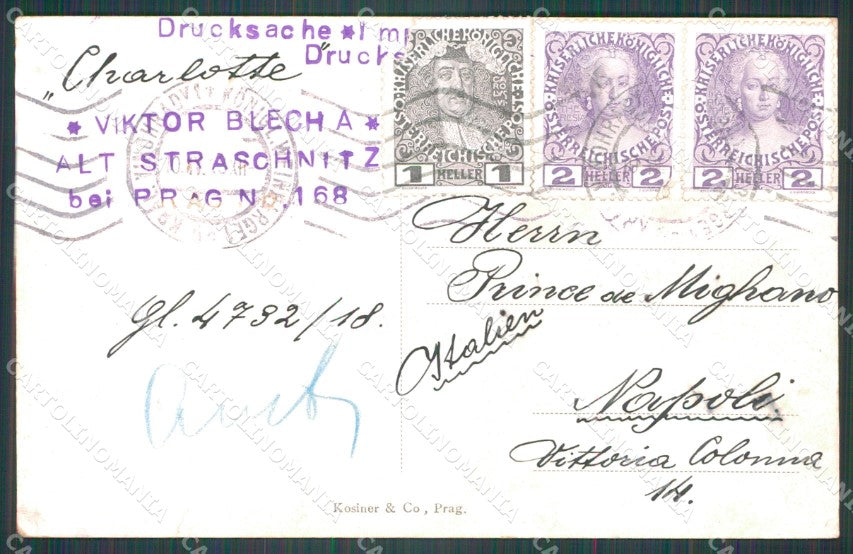 Czech Republic Prag Praha Hradschin AK ansichtskarten XC8520 – retro