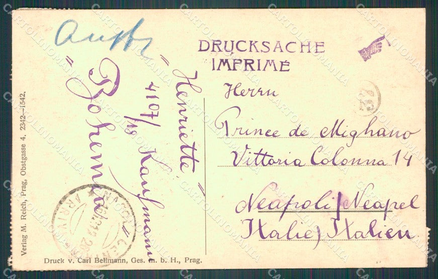 Czech Republic Prag Praha Neues Rathaus AK ansichtskarten XC8521 – retro