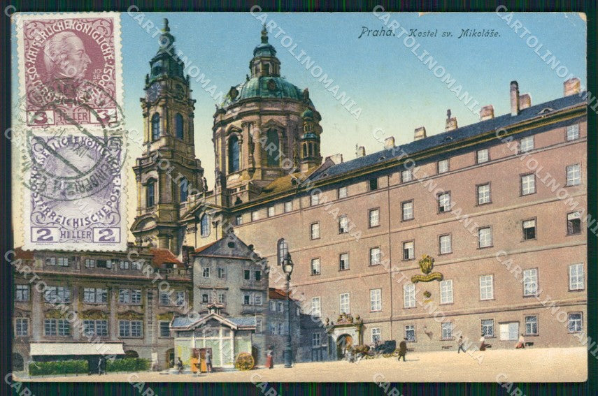 Czech Republic Prag Praha Kostel Mikolase AK ansichtskarten XC8523 – fronte