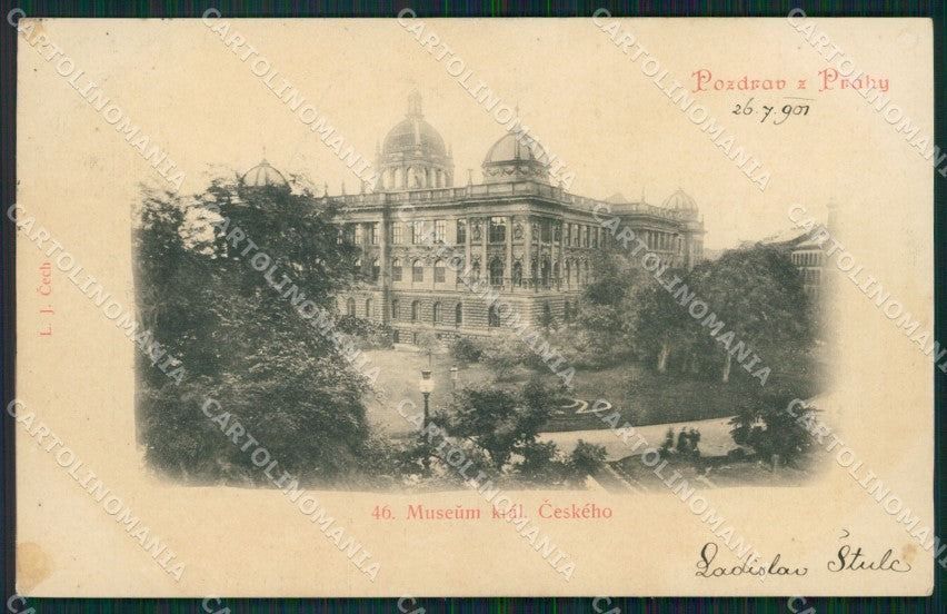 Czech Republic Prag Praha Museum AK ansichtskarten XC8526 – fronte