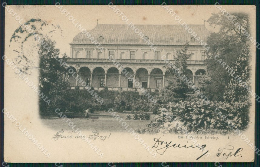 Czech Republic Prag Praha Lustschloss AK ansichtskarten XC8527 – fronte