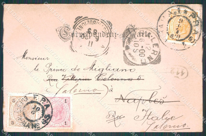 Czech Republic Prag Praha ABRADED AK ansichtskarten XC8529 – retro