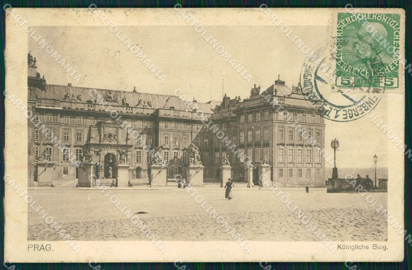 Czech Republic Prag Praha Konigliche Burg AK ansichtskarten XC8530 – fronte