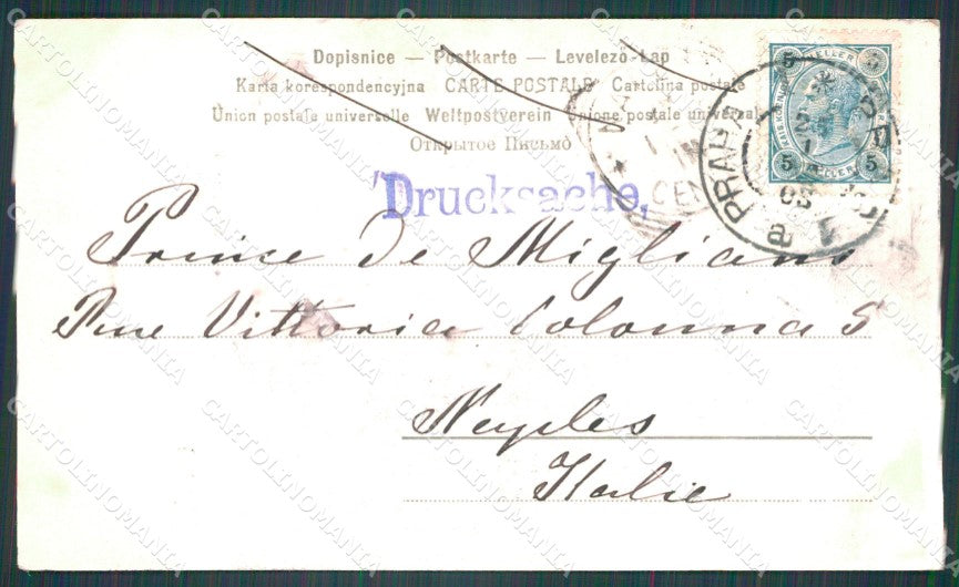 Czech Republic Prag Praha Rathaus AK ansichtskarten XC8532 – retro