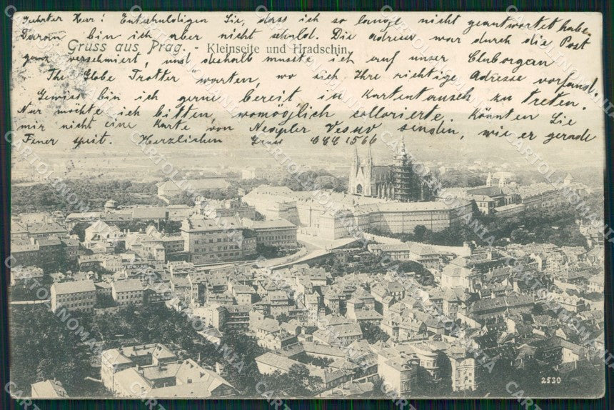 Czech Republic Prag Praha Panorama AK ansichtskarten XC8533 – fronte
