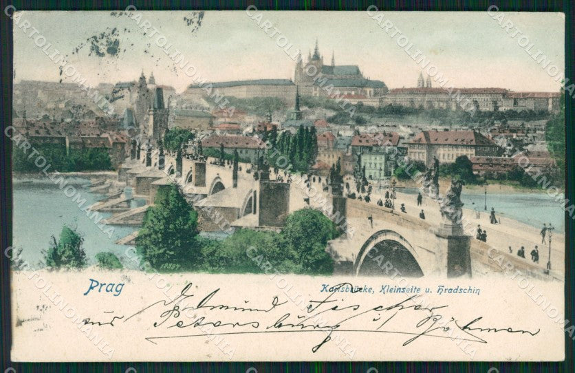 Czech Republic Prag Praha Karlsbrucke AK ansichtskarten XC8534 – fronte