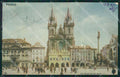 Czech Republic Prag Praha CREASED AK ansichtskarten XC8543 – fronte