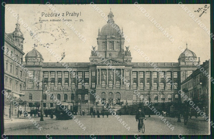 Czech Republic Prag Praha TEARED AK ansichtskarten XC8560 – fronte
