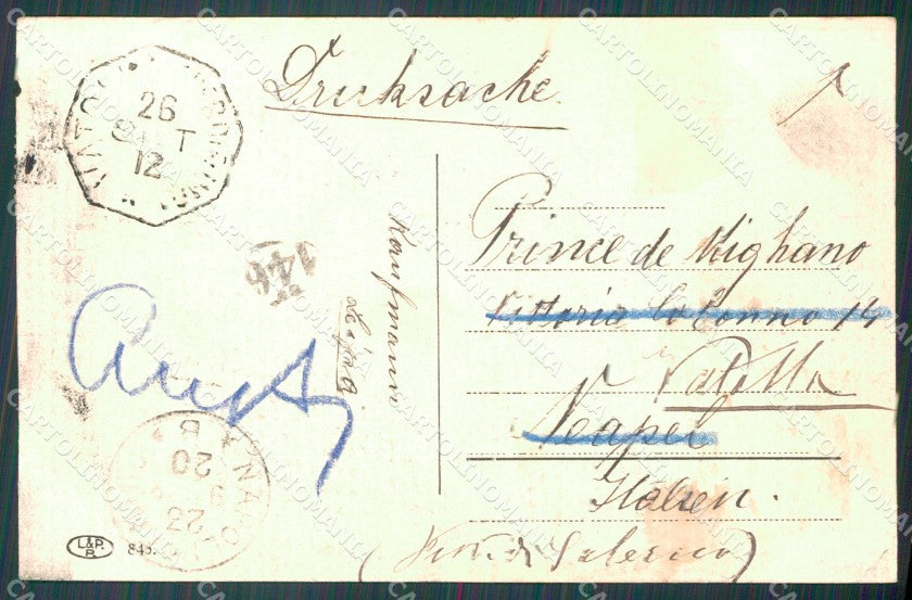 Czech Republic Prag Praha Riegerquai AK ansichtskarten XC8565 – retro