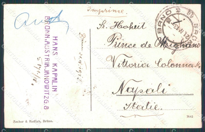 Czech Republic Blansko Brno Brunn AK ansichtskarten XC8568 – retro