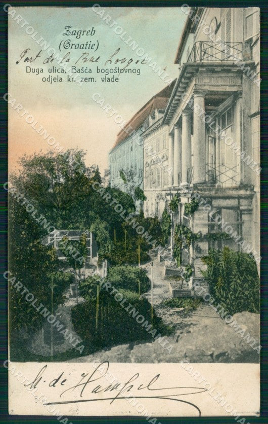 Kroatien Croazia Croatia Zagreb AK ansichtskarten XC8576 – fronte