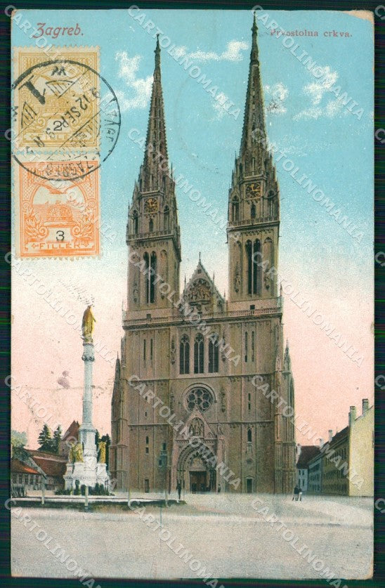 Kroatien Croazia Croatia Zagreb AK ansichtskarten XC8586 – fronte