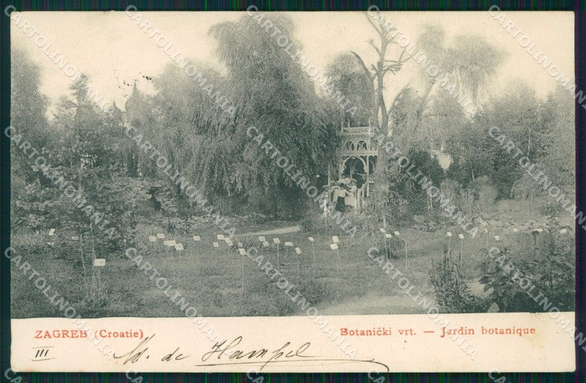 Kroatien Croazia Croatia Zagreb Botanicki vrt AK ansichtskarten XC8621 – fronte