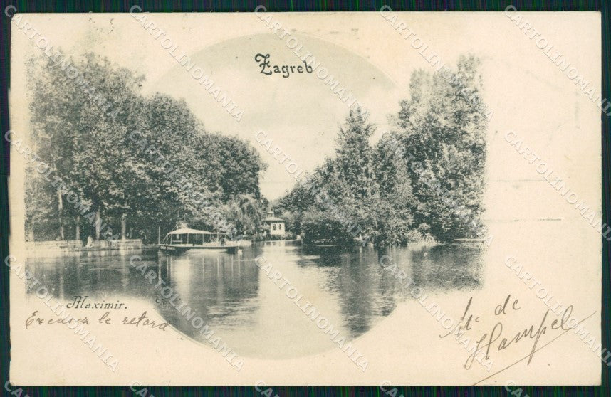 Kroatien Croazia Croatia Zagreb Maximir AK ansichtskarten XC8625 – fronte