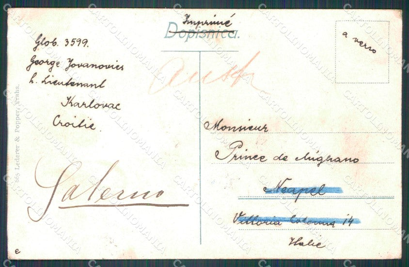 Kroatien Croazia Croatia Zagreb Trg Franje Josipa WRINKLES ansichtskarten XC8656 – retro