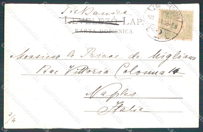 Kroatien Croazia Croatia Zagreb Dom AK ansichtskarten XC8659 – retro