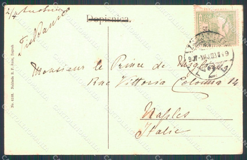 Kroatien Croazia Croatia Zagreb Jelacicev trg AK ansichtskarten XC8675 – retro