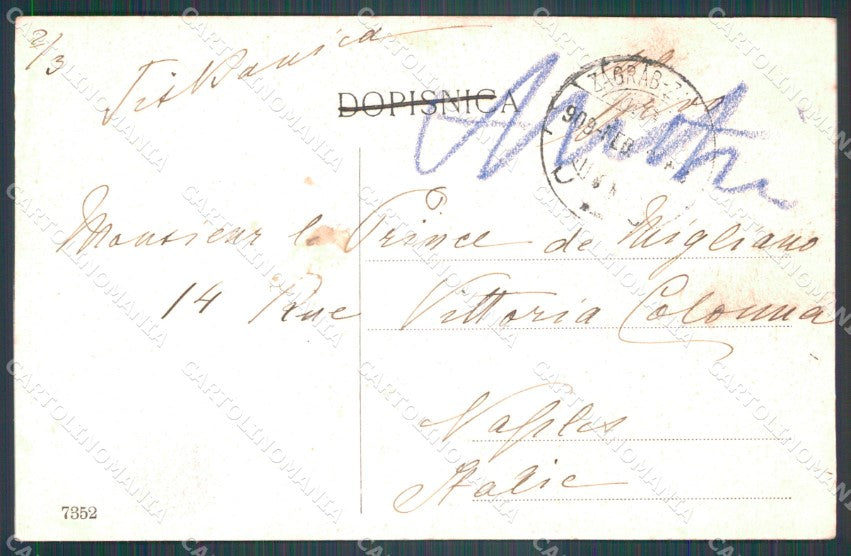 Kroatien Croazia Croatia Zagreb Bregovita ulica AK ansichtskarten XC8677 – retro