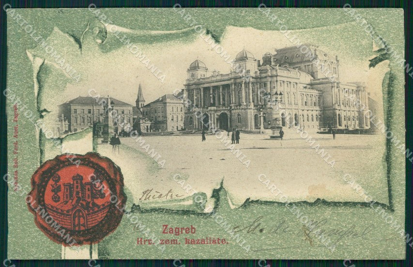 Kroatien Croazia Croatia Zagreb AK ansichtskarten XC8707 – fronte