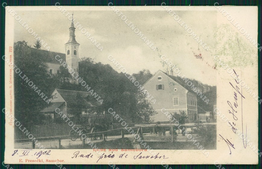 Kroatien Croazia Croatia Samobor AK ansichtskarten XC8709 – fronte