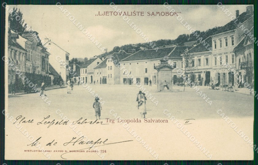 Kroatien Croazia Croatia Samobor AK ansichtskarten XC8714 – fronte