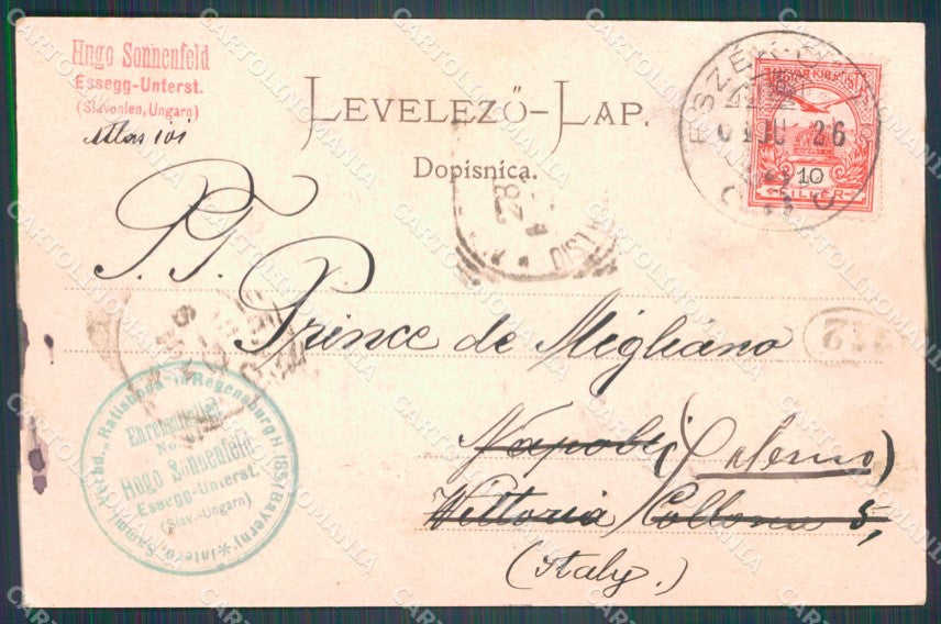 Kroatien Croazia Croatia Osijek Esseg AK ansichtskarten XC8716 – retro