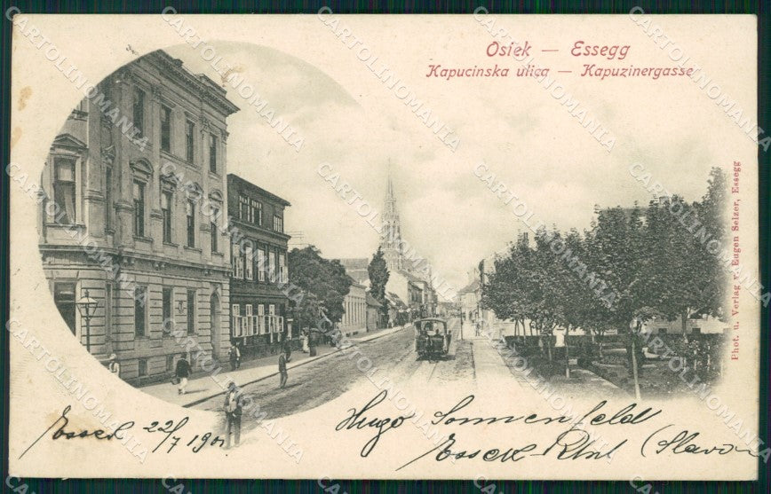 Kroatien Croazia Croatia Osijek Esseg AK ansichtskarten XC8718 – fronte