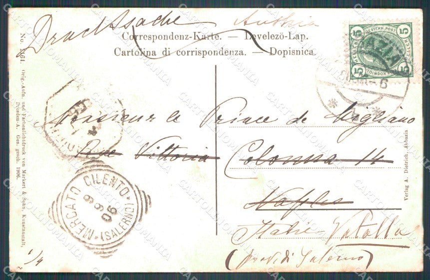 Kroatien Croazia Croatia Opatija Abbazia AK ansichtskarten XC8725 – retro