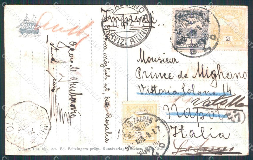 Kroatien Croazia Croatia hrvatsko primorje Adria AK ansichtskarten XC8727 – retro