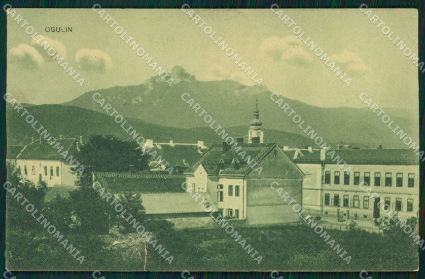 Kroatien Croazia Croatia Ogulin TEARED AK ansichtskarten XC8738 – fronte