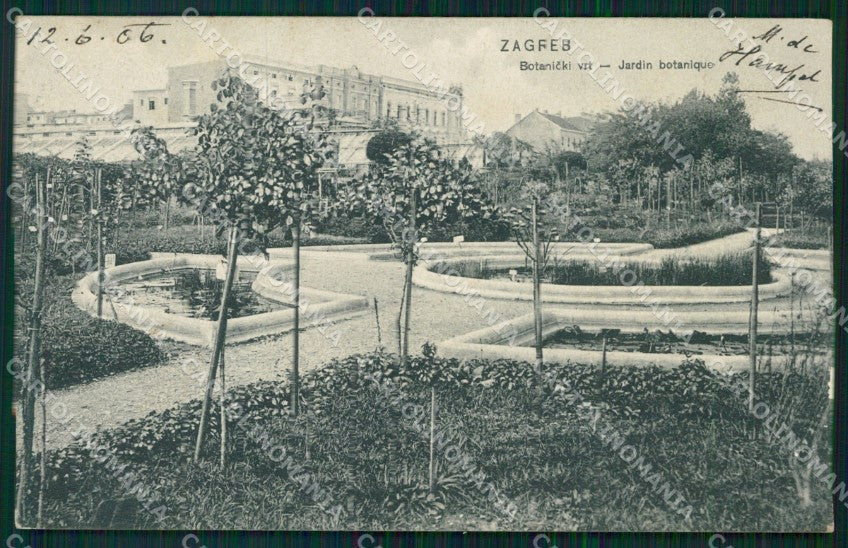 Kroatien Croazia Croatia Zagreb Botanicki vrt AK ansichtskarten XC8741 – fronte