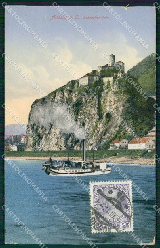 Czech Republic Usti nad Labem Aussig Schreckenstein AK ansichtskarten XC8750 – fronte