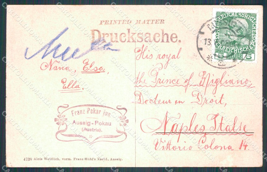 Czech Republic Usti nad Labem Aussig AK ansichtskarten XC8755 – retro