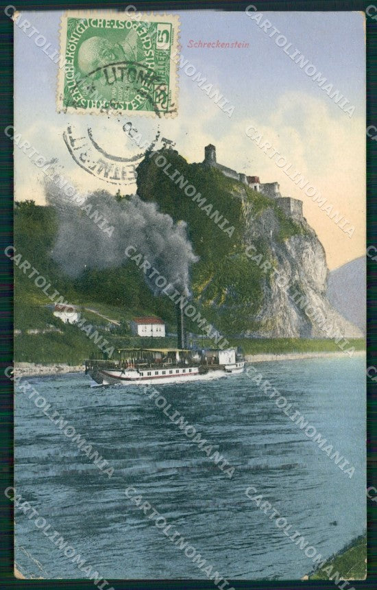Czech Republic Usti nad Labem Aussig CREASED AK ansichtskarten XC8759 – fronte
