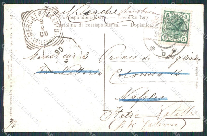 Kroatien Croazia Croatia Opatija Abbazia Villa Rosalia AK ansichtskarten XC8764 – retro