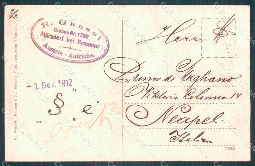 Czech Republic Adrspach Adersbach Weckelsdorfer Felsenstadt AK XC8765 – retro