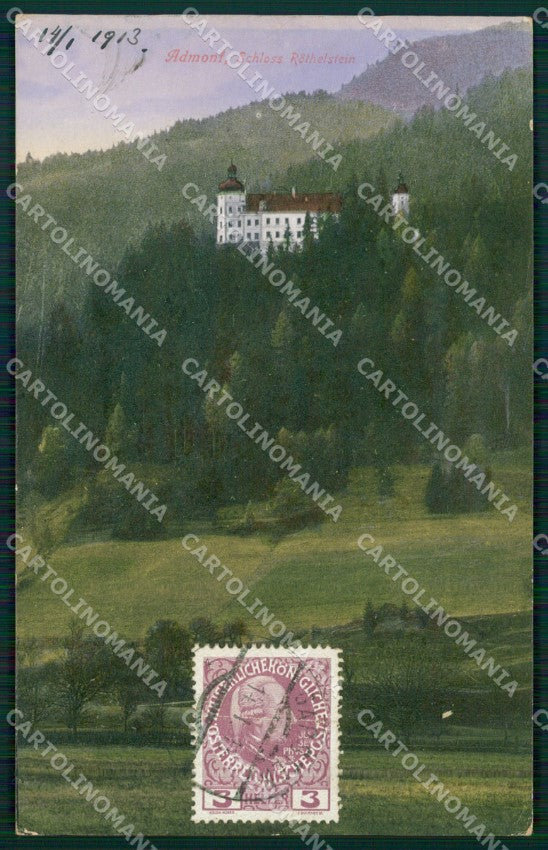 Osterreich Steiermark Admont Schloss Rothelstein AK ansichtskarten XC8776 – fronte