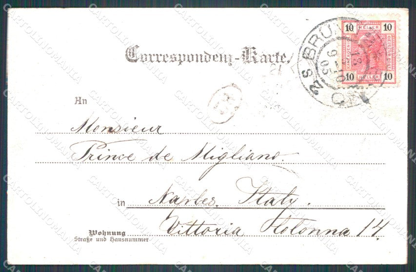 Czech Republic Brno Brunn CREASED AK ansichtskarten XC8783 – retro