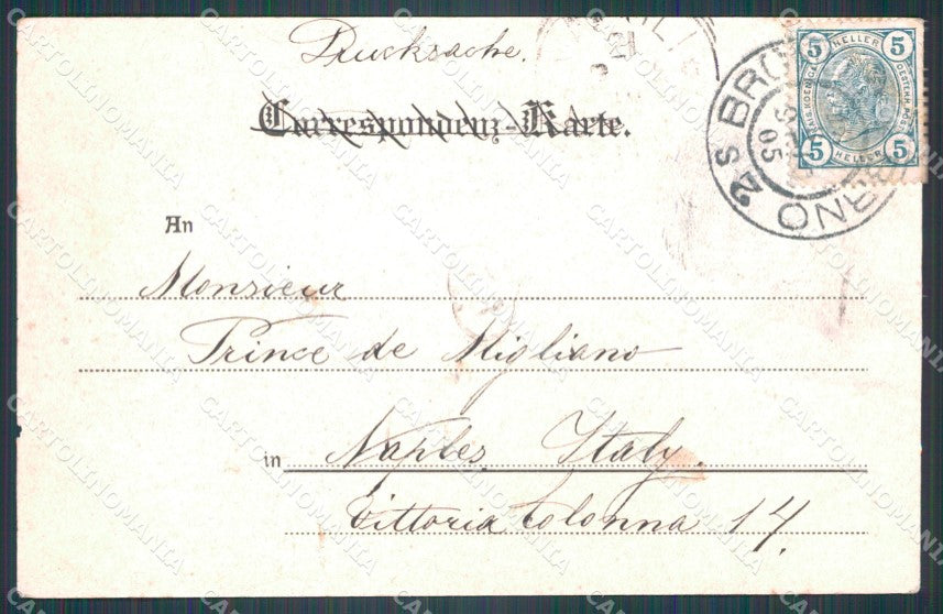 Czech Republic Brno Brunn ABRADED AK ansichtskarten XC8784 – retro