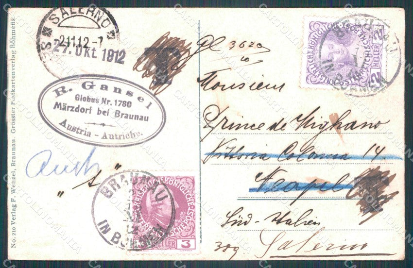 Osterreich Oberosterreich Braunau am Inn AK ansichtskarten XC8788 – retro