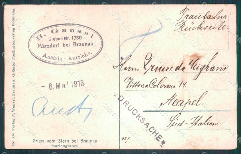 Czech Republic Broumov Braunau AK ansichtskarten XC8789 – retro