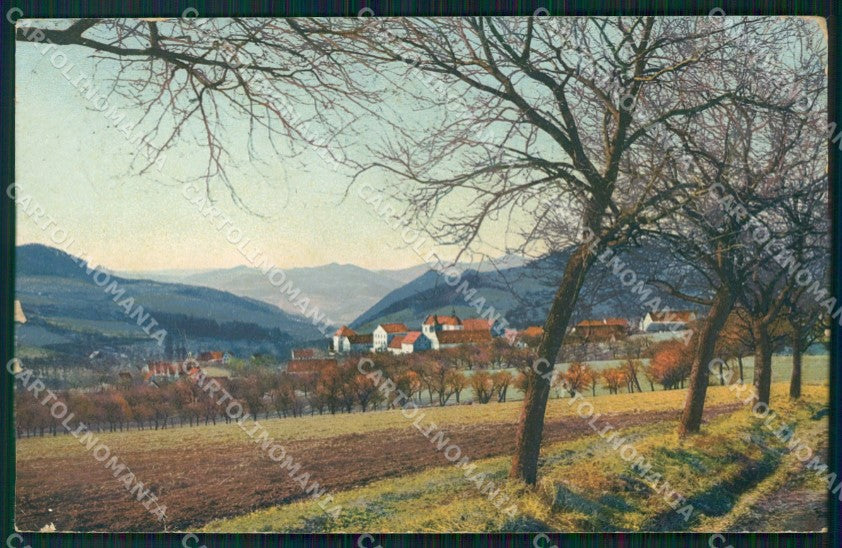Czech Republic Bohmische Mittelgebirge Zubrnice WRINKLES ansichtskarten XC8804 – fronte