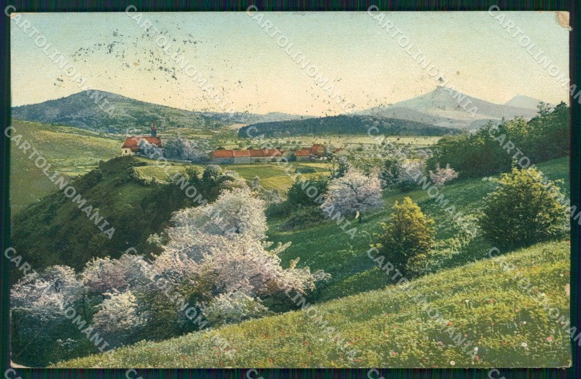Czech Republic Bohmische Mittelgebirge Dubice Rehlovice AK ansichtskarten XC8805 – fronte